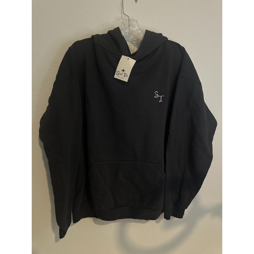 Small Talk New York Black Pullover Hoodie